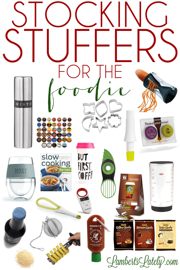 stocking stuffers for the foodie