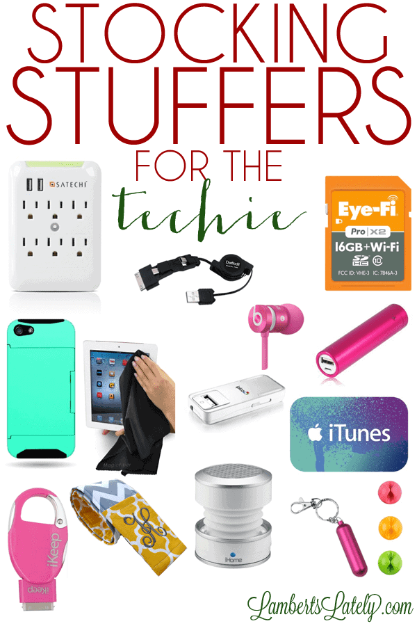 stocking stuffer ideas for the techie