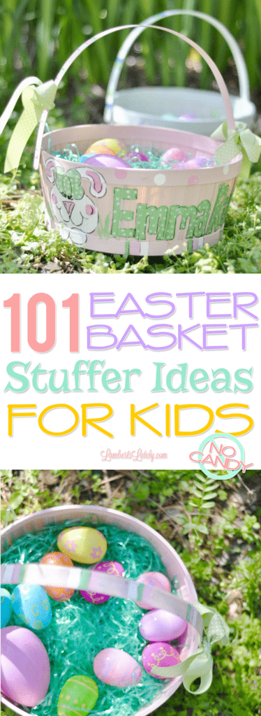 This huge list of Easter basket ideas for kids includes unique and practical ideas for both boys and girls. Get cheap / inexpensive options that are perfect for preschoolers to tweens!