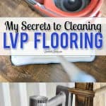 how to clean lvp flooring