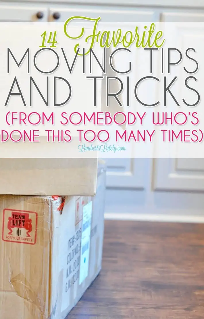 Learn about the most effective moving hacks from somebody with way too much experience...includes packing ideas, frugal storage, and packing process!