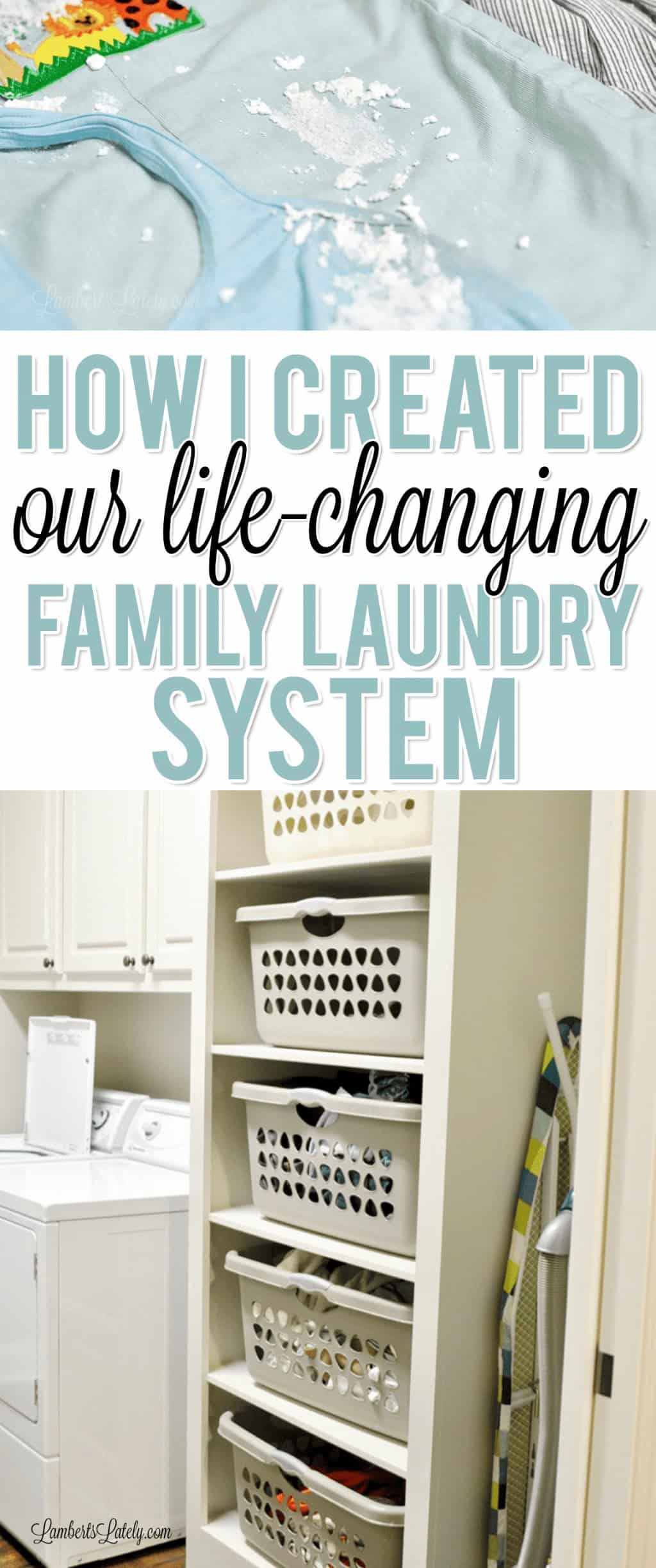 Ready to establish an effective, life-changing laundry system in your home? Get tips and tricks for streamlining the process, with ideas for either small or big families! There are also simple supply and washing machine/dryer recommendations.