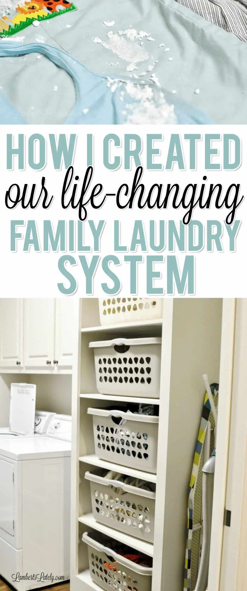 Organizing and Spring Cleaning the Laundry Room - Happy Brown House