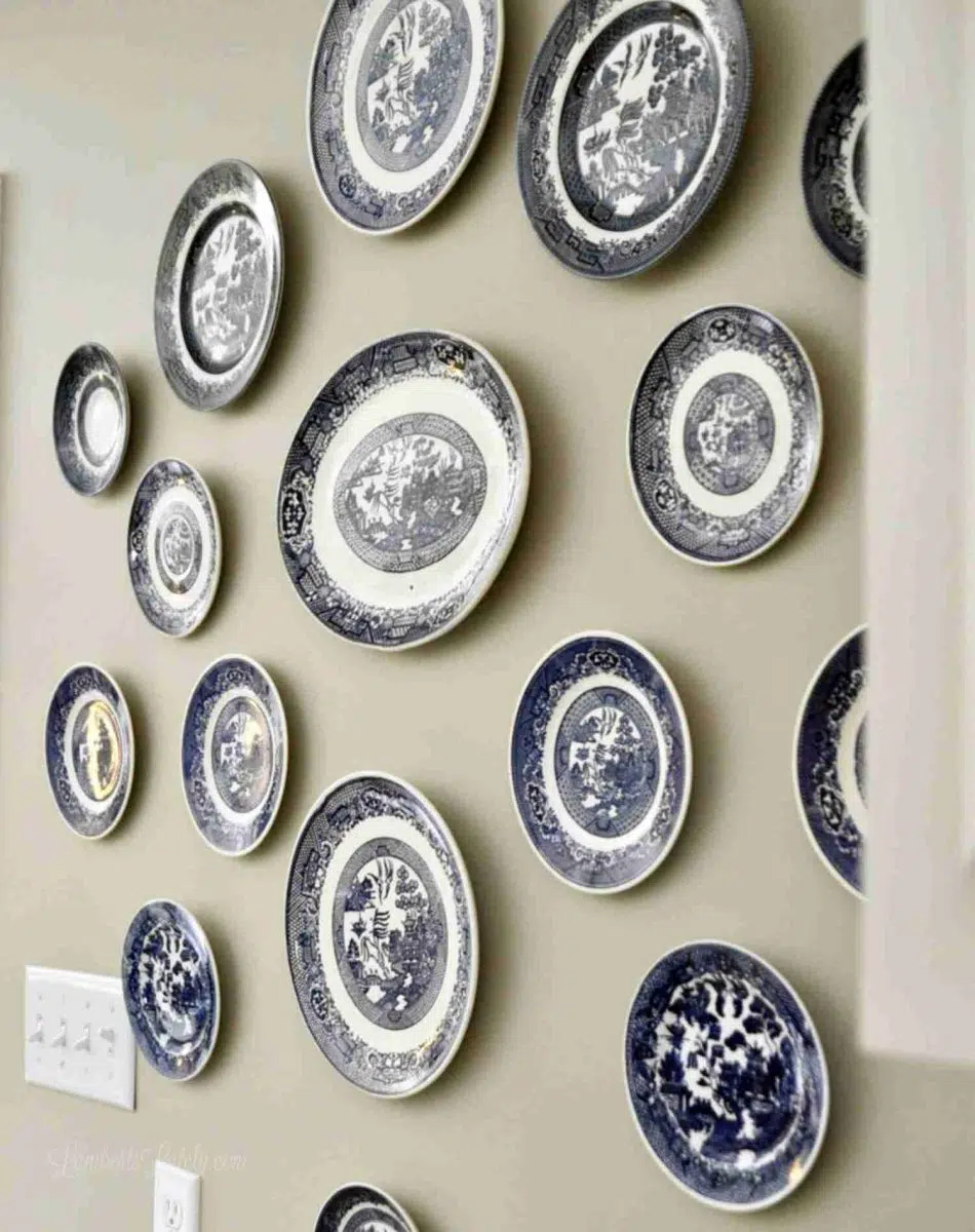 How to Hang Plates on a Wall