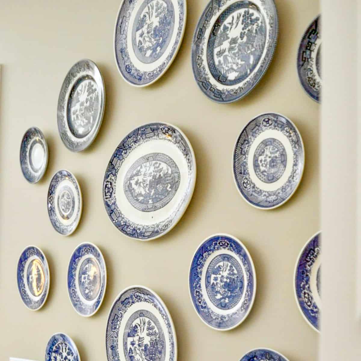How to Hang Plates & Platters on the Wall - Easy!