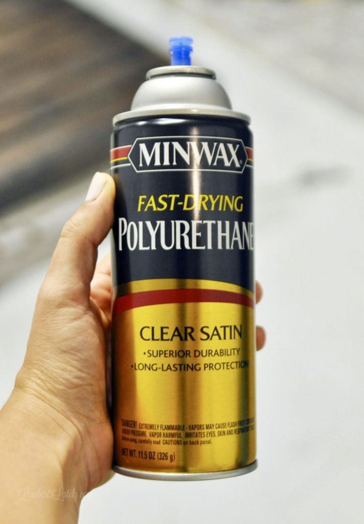 minwax fast-drying polyurethane spray paint