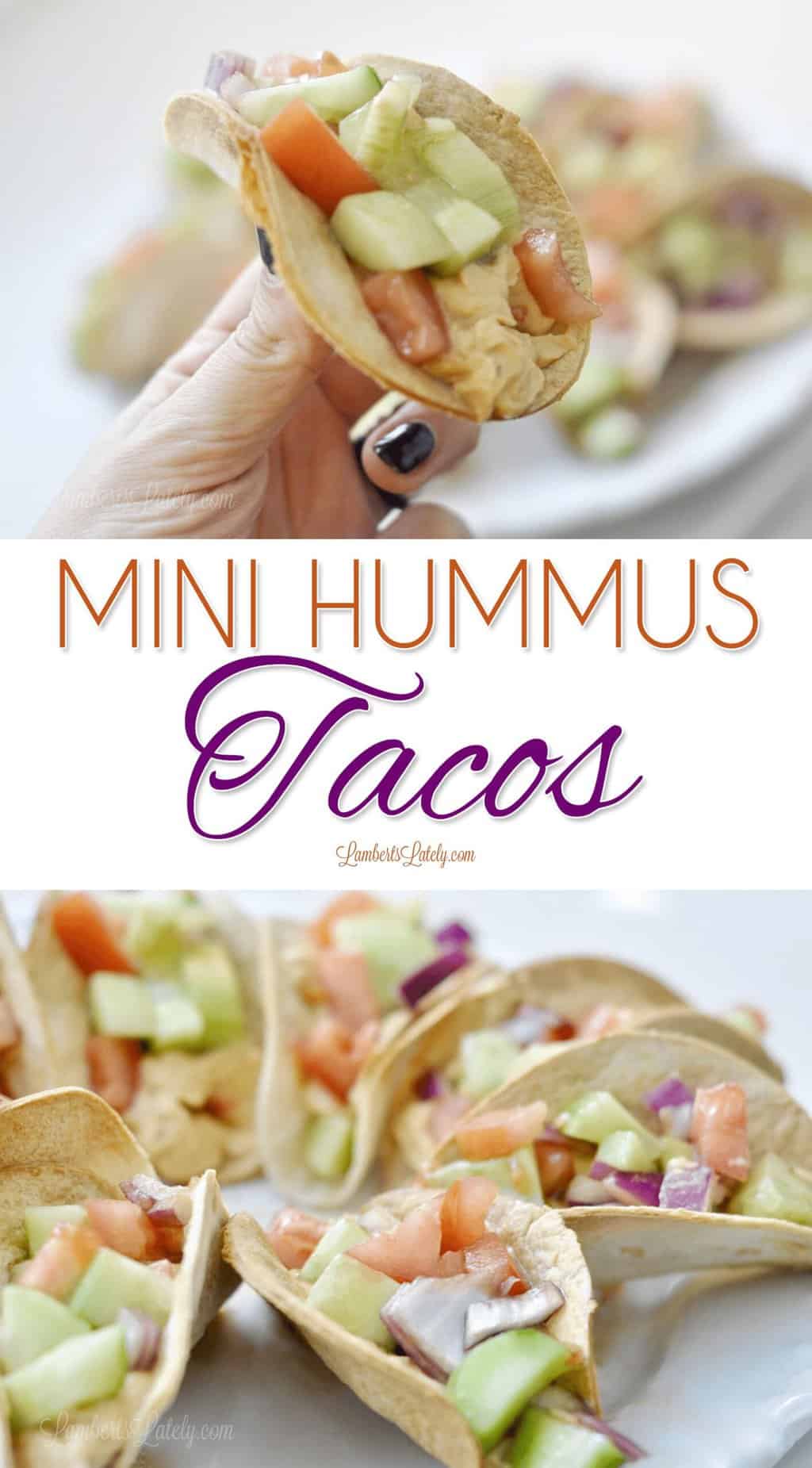 Three Unique Hummus Appetizer Ideas