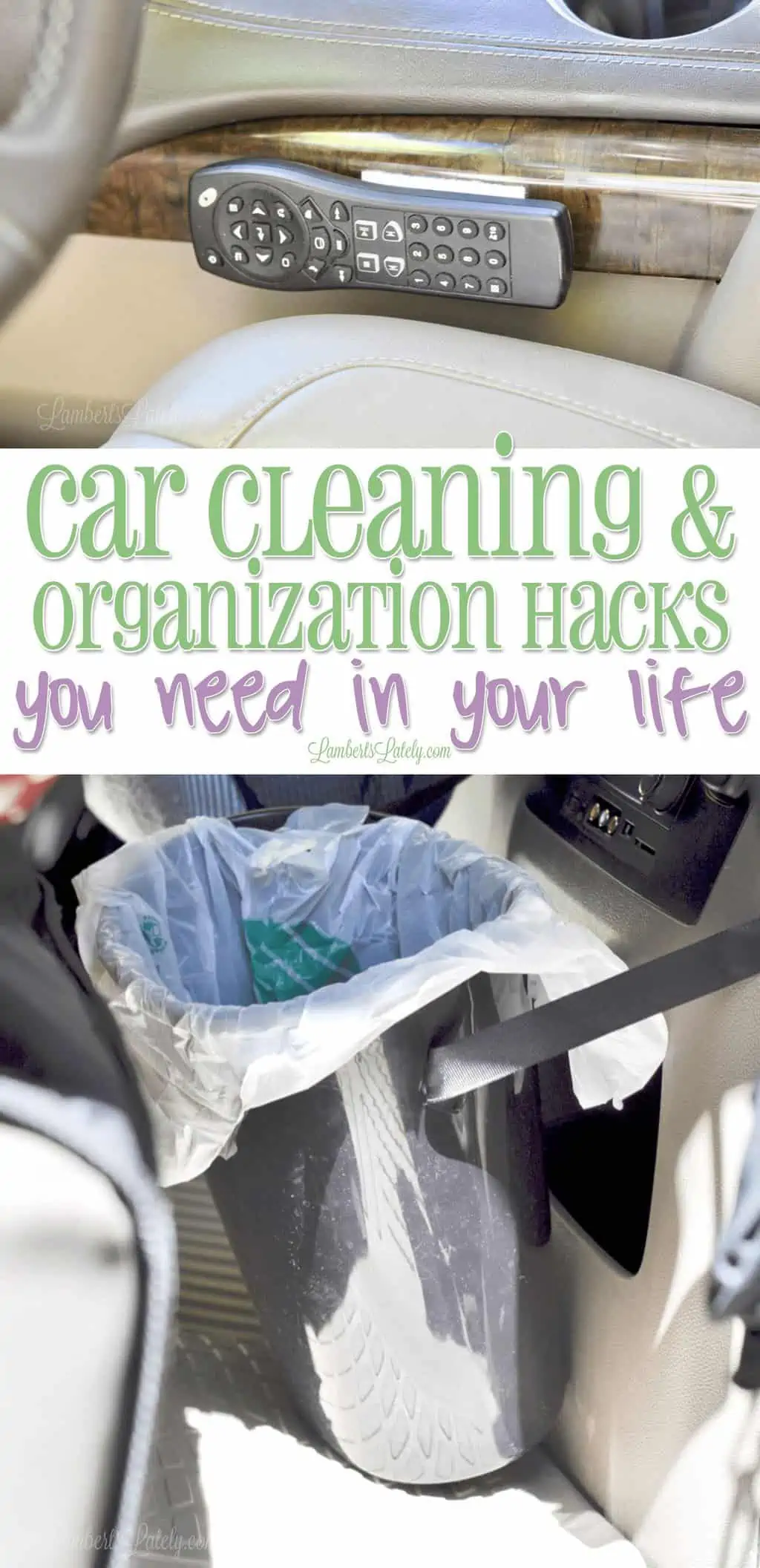 car cleaning and organization hacks you need in your life