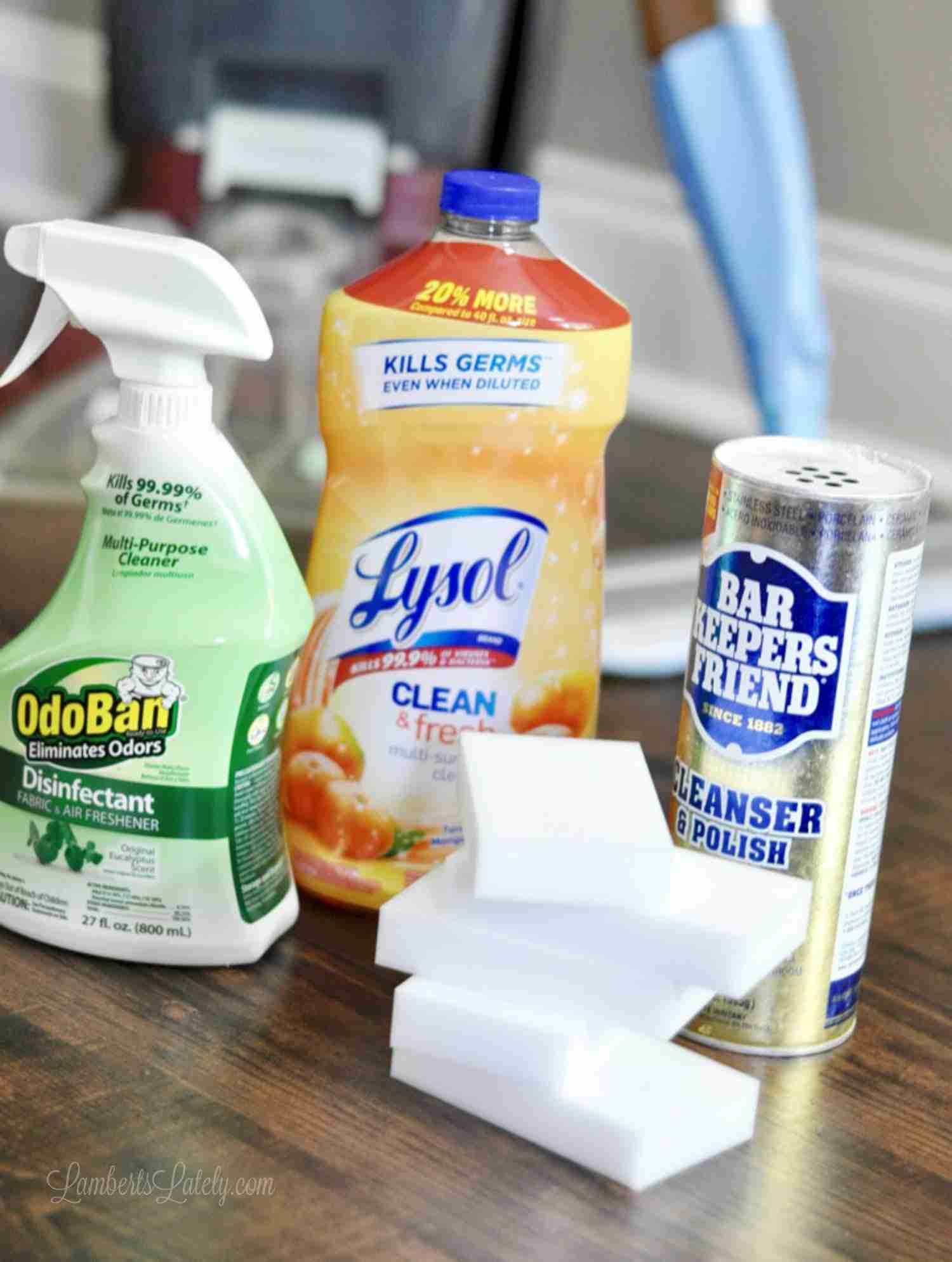 My Best House Cleaning Supplies List