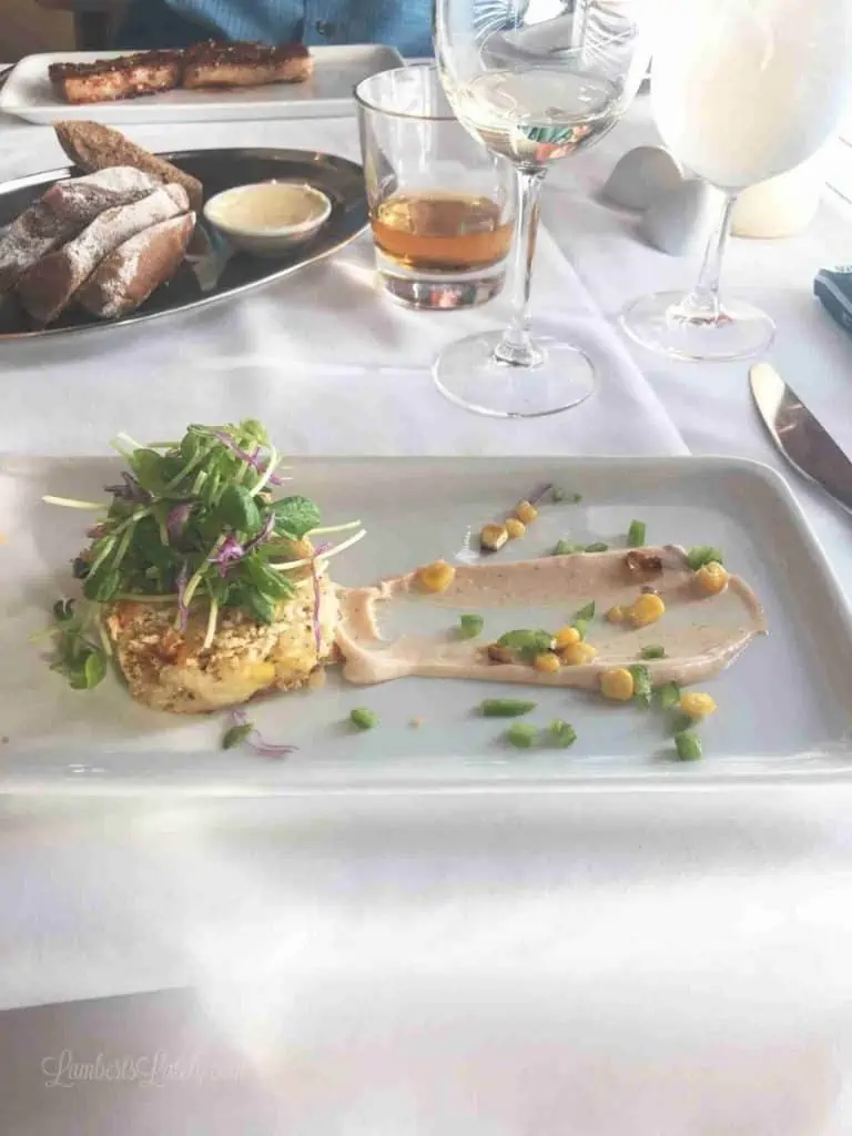 dinner on cruise.