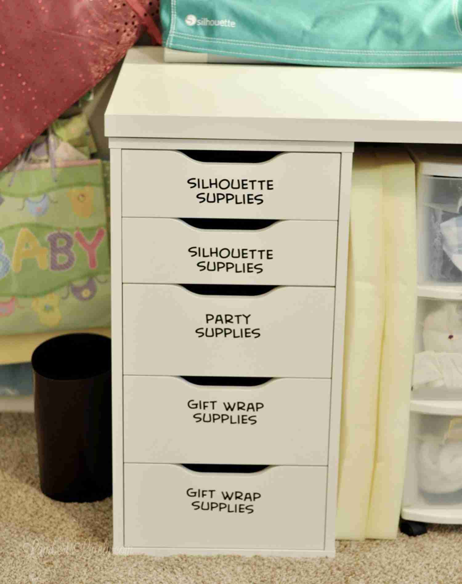 How to Organize a Craft Room: My Simple Process - Lamberts Lately