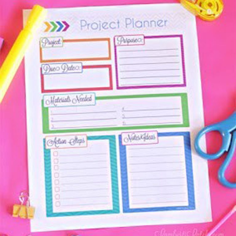 upn daily planner printable