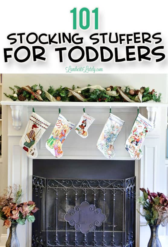 stocking stuffer ideas for toddlers