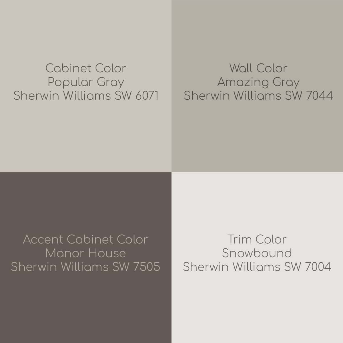 cabinet color scheme to match alaska white granite countertops.