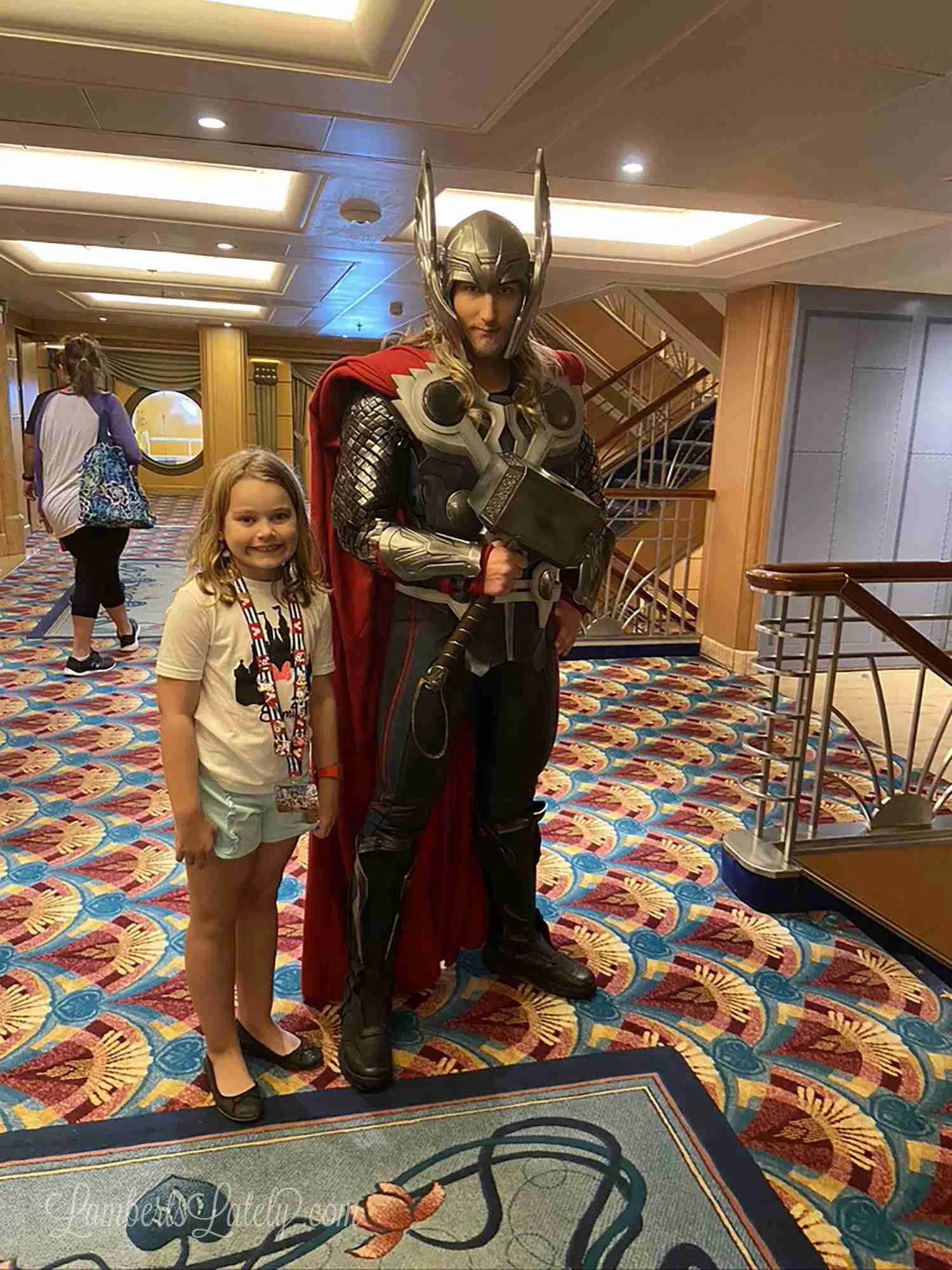 Thor on Disney Wonder