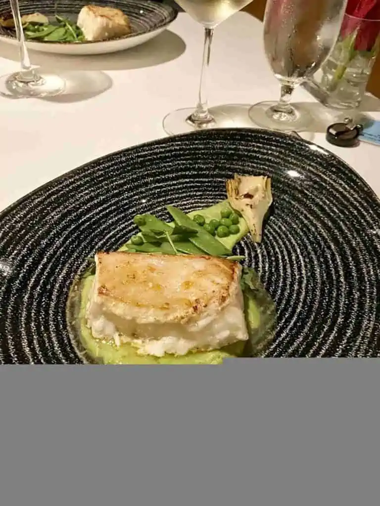 Disney cruise dinner in Palo.