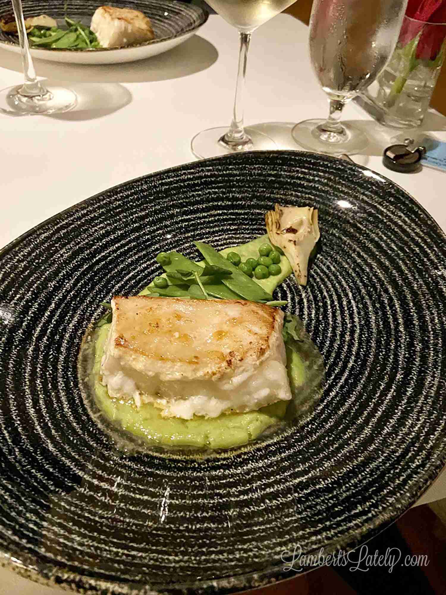 Disney cruise dinner in Palo.