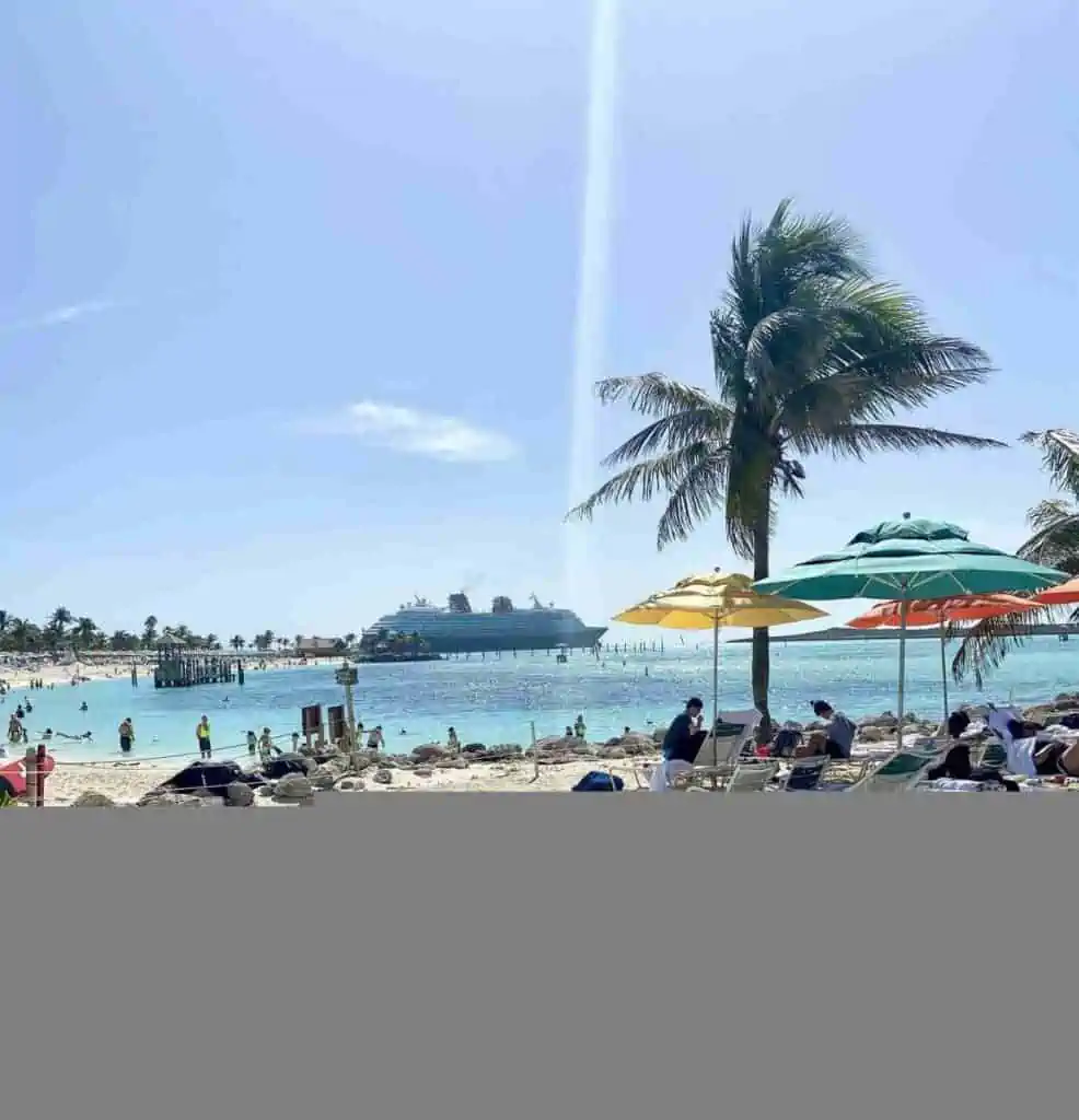 Disney wonder at Castaway Cay.