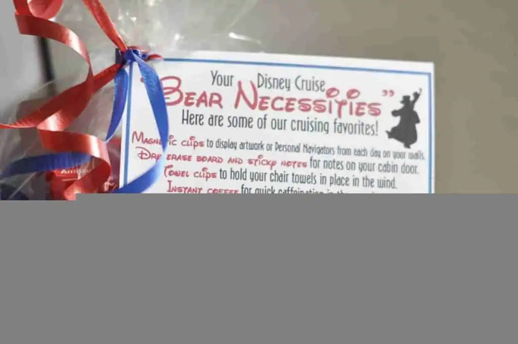 bare necessities tag for fish extender.