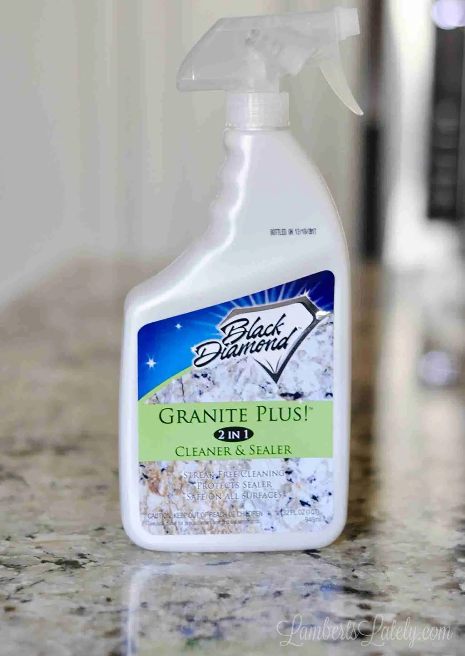 Black Diamond Granite cleaner spray bottle