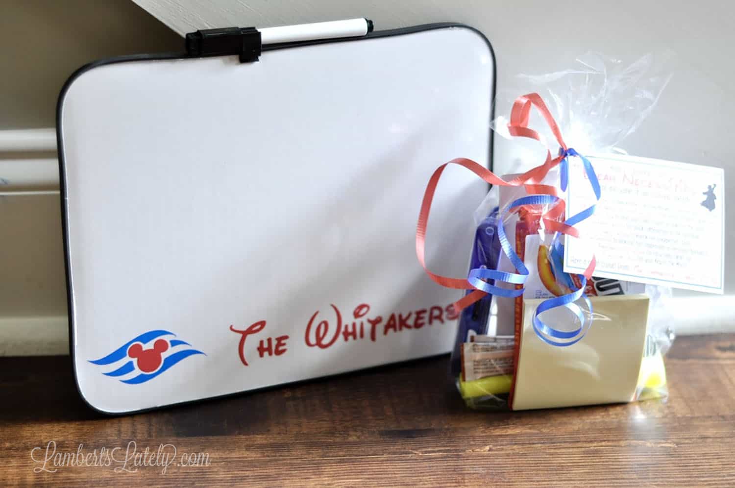 disney dry erase board and bare necessities gift.