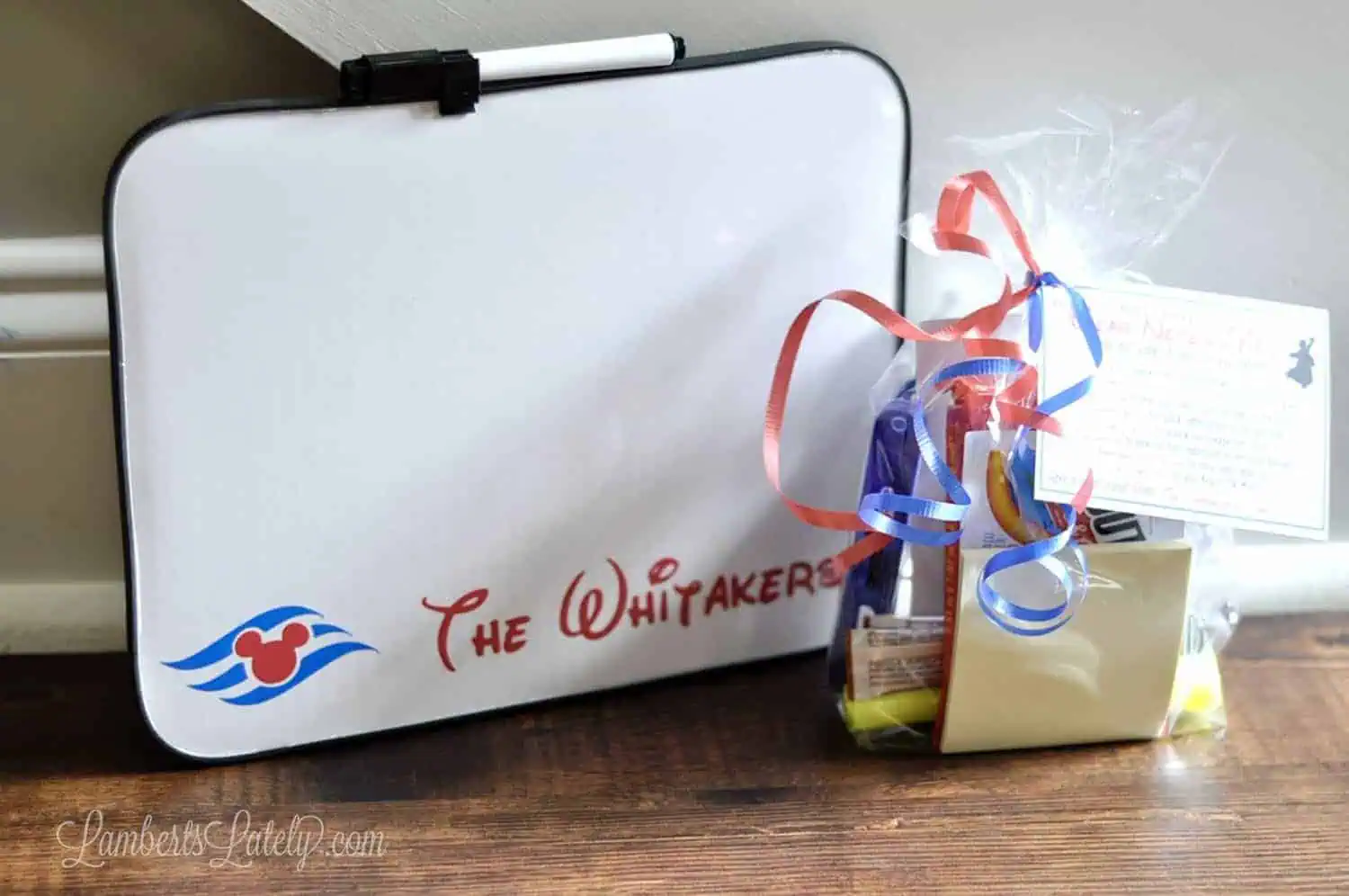 disney dry erase board and bare necessities gift.