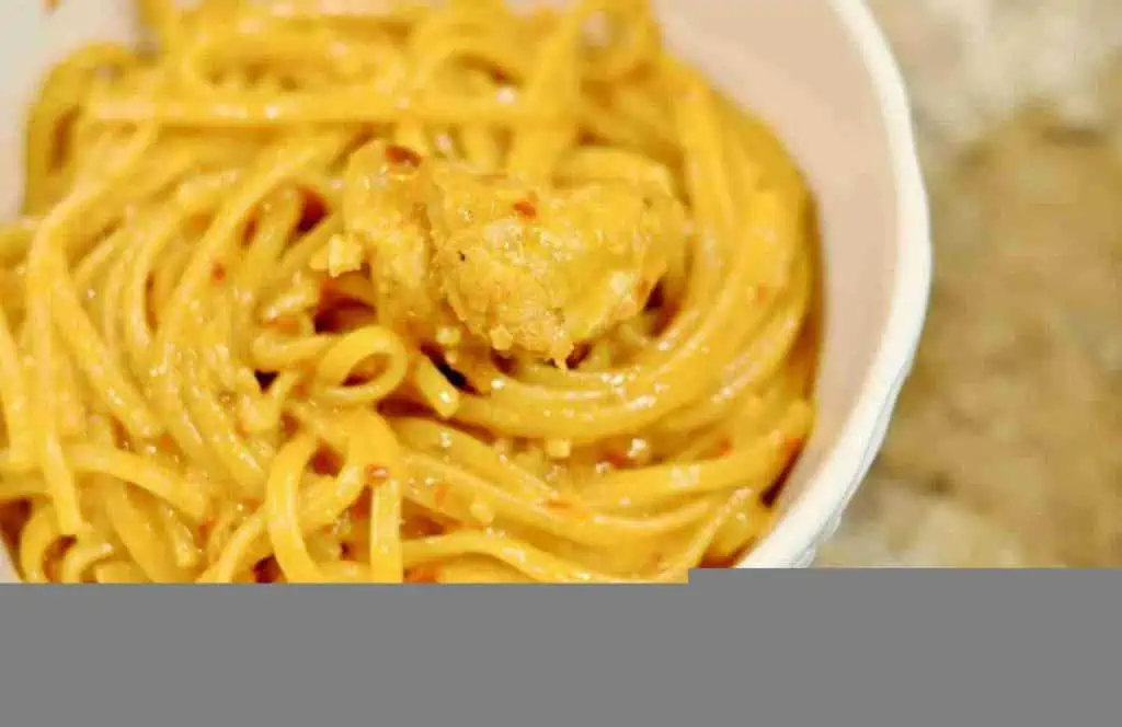 pasta in a bowl