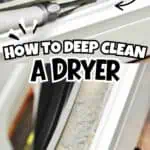 Cleaning a dryer's lint trap and vent for maintenance and efficiency.