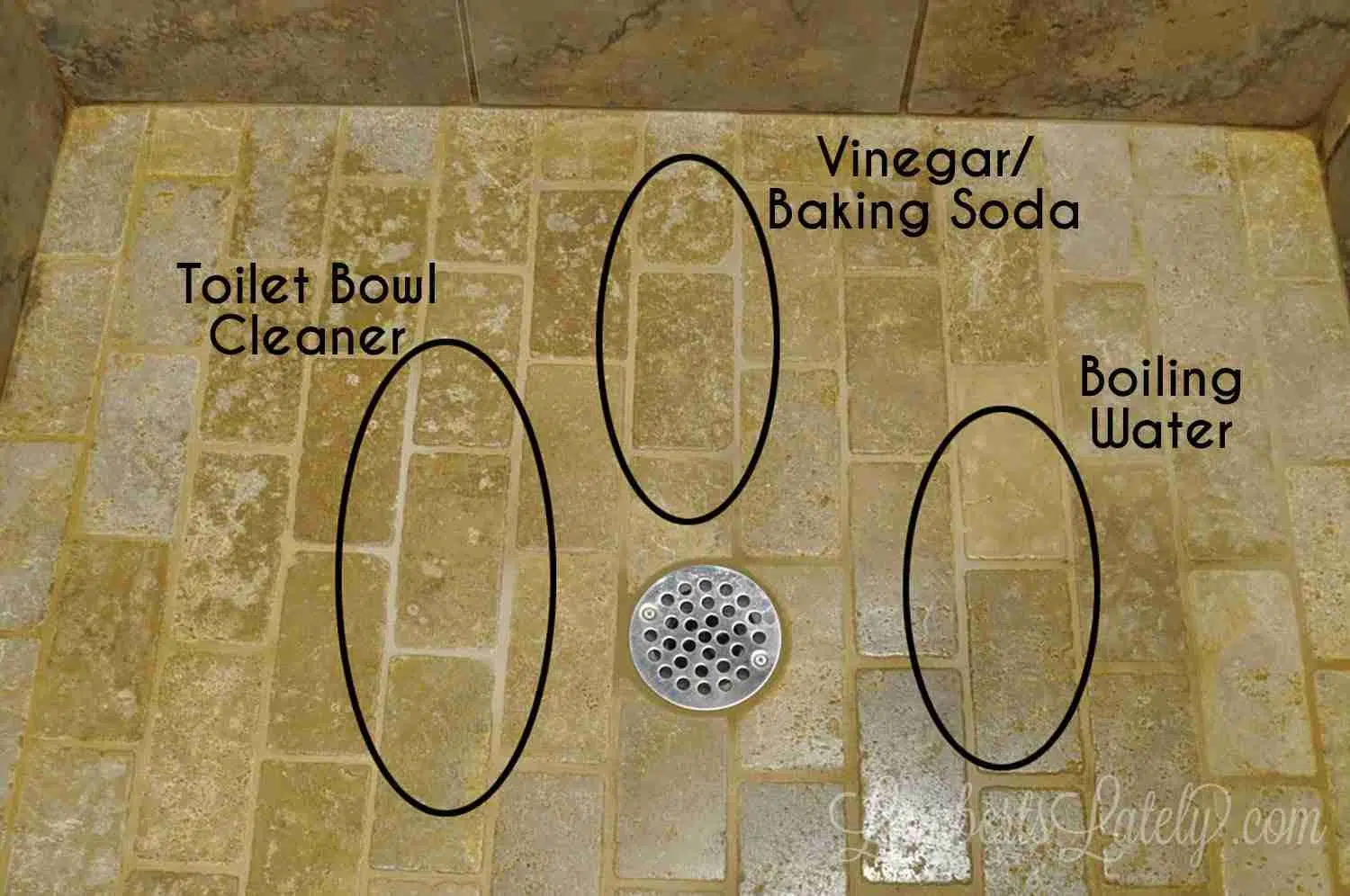 comparison of grout cleaning results