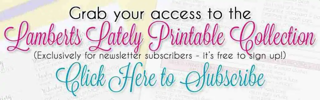 get access to over 100 home organization printables