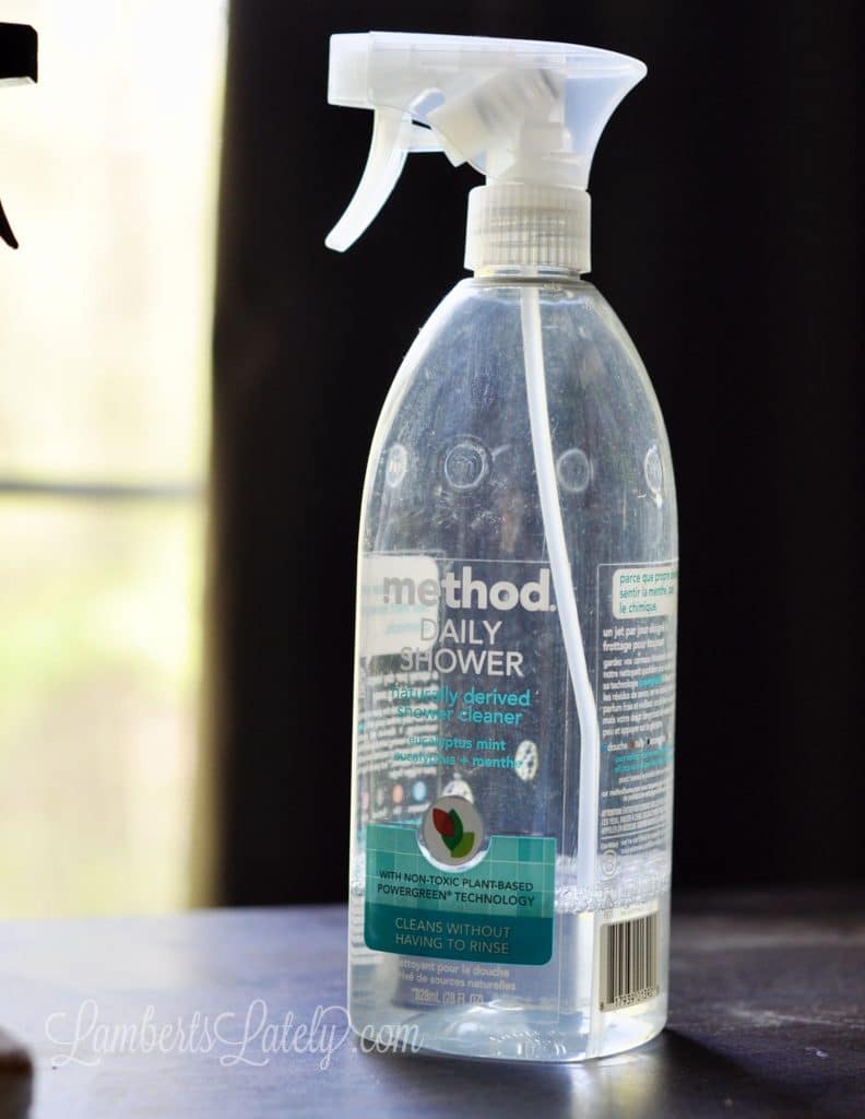 method daily shower cleaner spray bottle