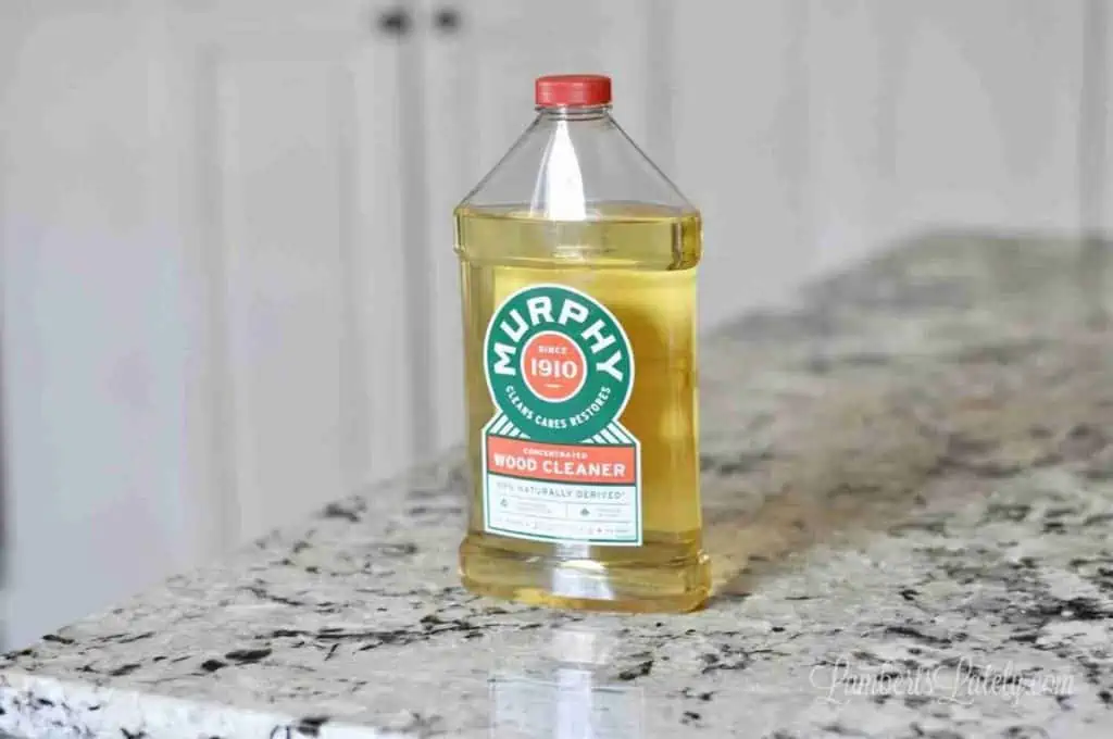 bottle of murphy\'s oil cleaner