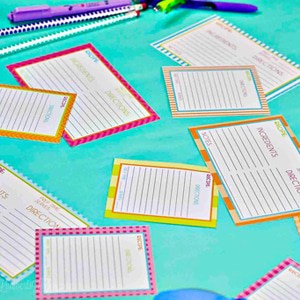home organization printables