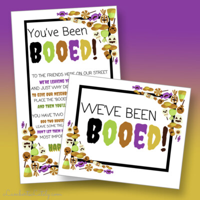 Free You've Been Booed Printables (Editable Canva + PDFs) | LL Home