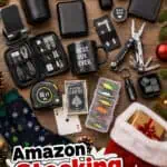Gift ideas for men including grooming, tech, and accessories for stocking stuffers.