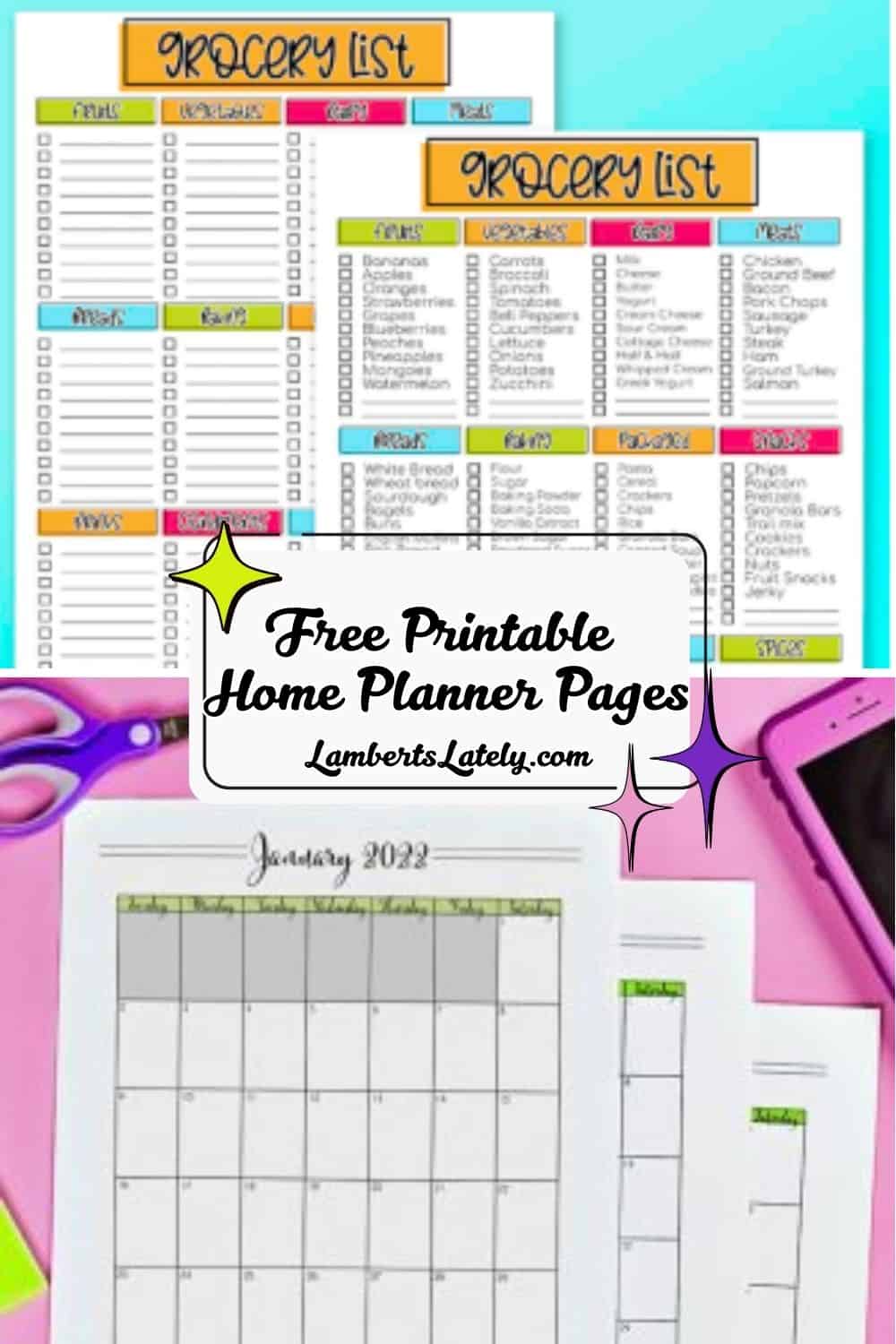 300+ Free Home &amp; Organization Printables | LL Home