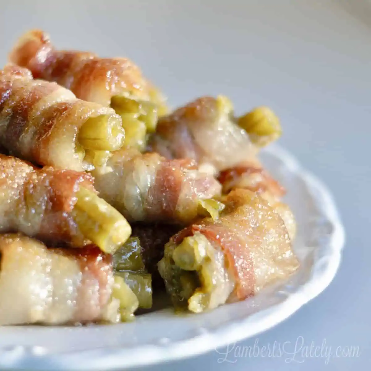 Bacon Wrapped Green Bean Bundles