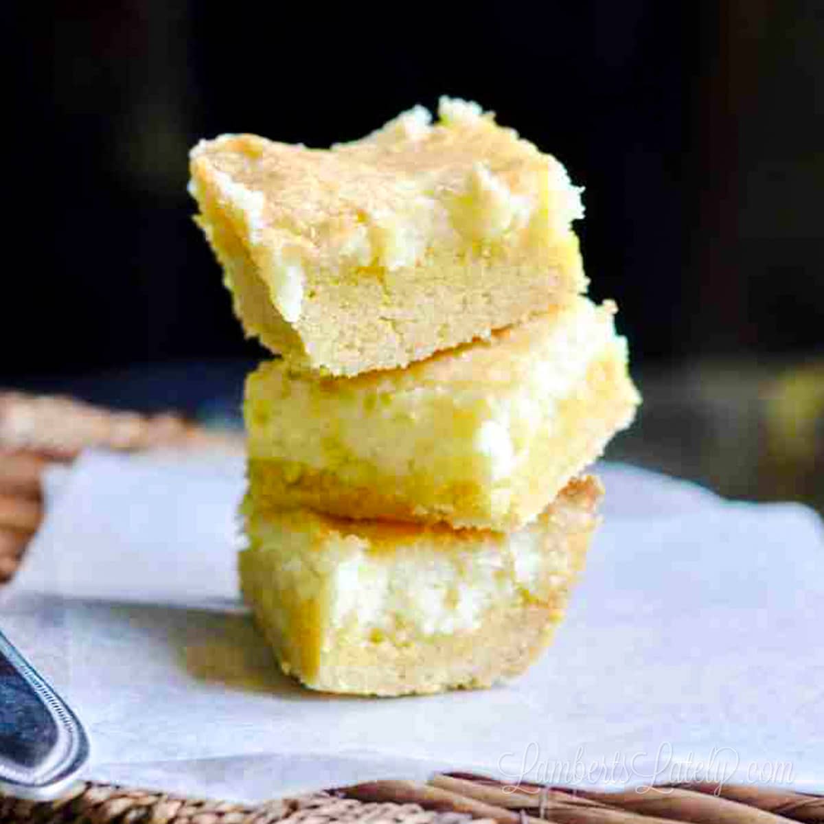 Easy Lemon Cream Cheese Bars With Cake Mix