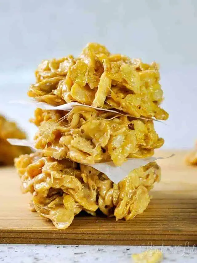 fluffernutter cookies stacked on a cutting board.
