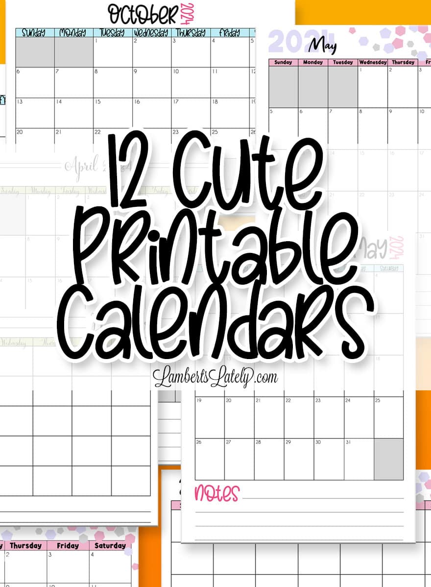 Printables | Lamberts Lately