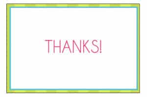 13 Free Printable Thank You Cards | Lamberts Lately