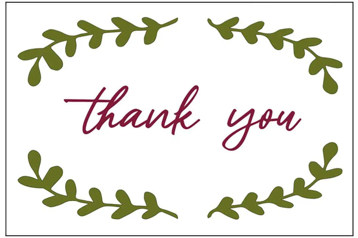 24 free printable thank you cards | lamberts lately