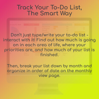 track your to-do list, the smart way.