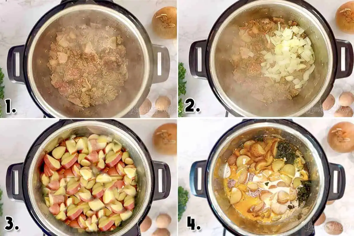 how to make instant pot zuppa toscana.