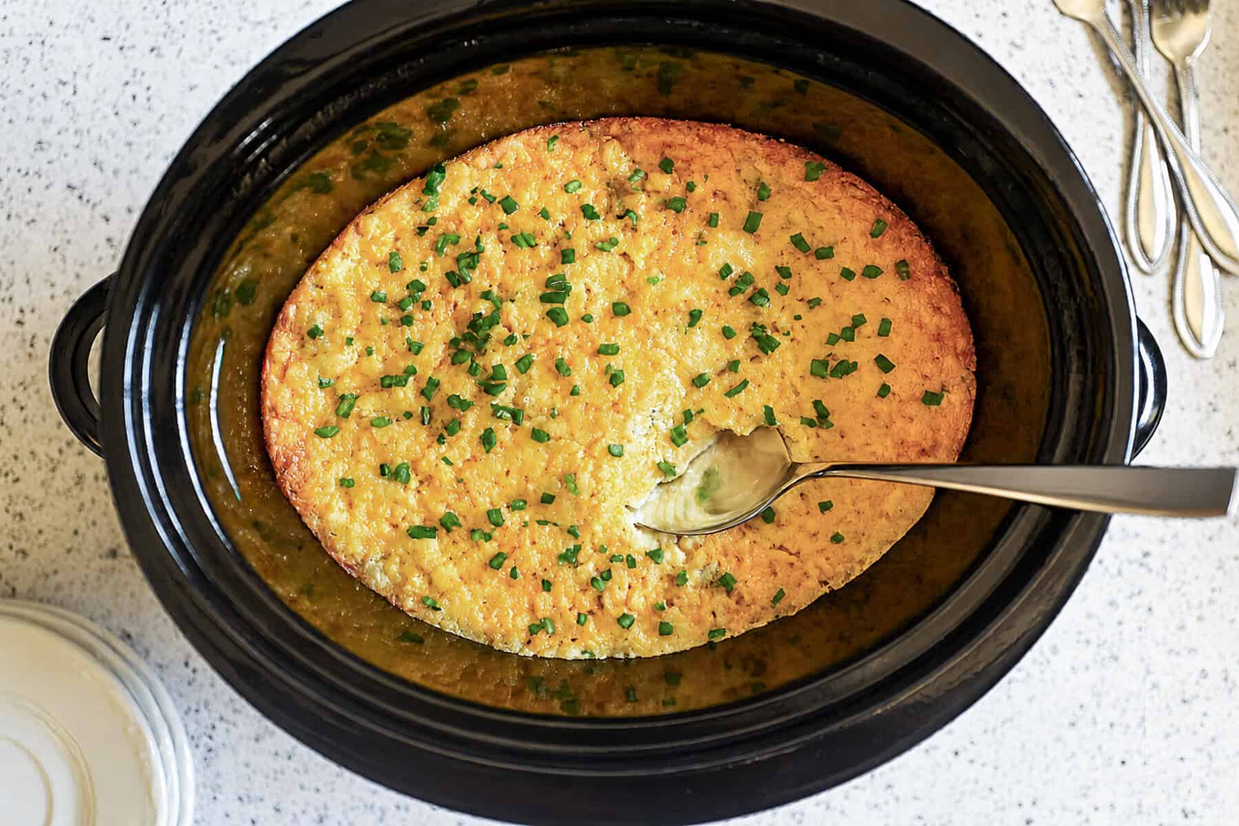 Crock Pot Corn Casserole