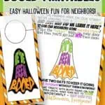 Free You've Been Booed printable for Halloween neighborhood fun and surprises.