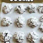Muddy Buddy Cookies with chocolate and peanut butter, no-bake dessert.