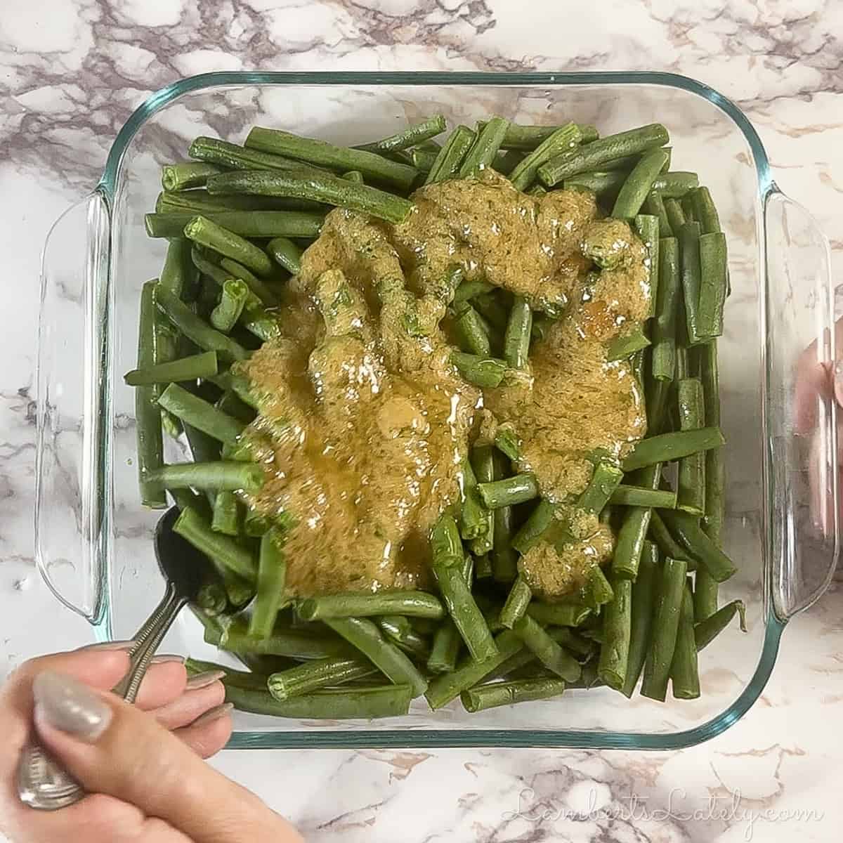 green beans with dry ranch dressing Crack Green Beans