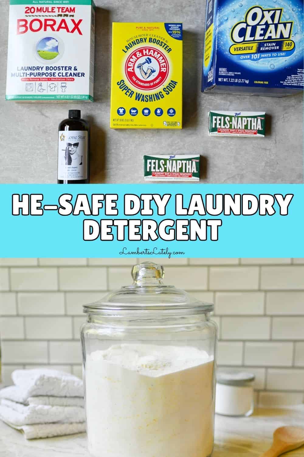 DIY Laundry Detergent Powder (Diva Dupe) | LL Home
