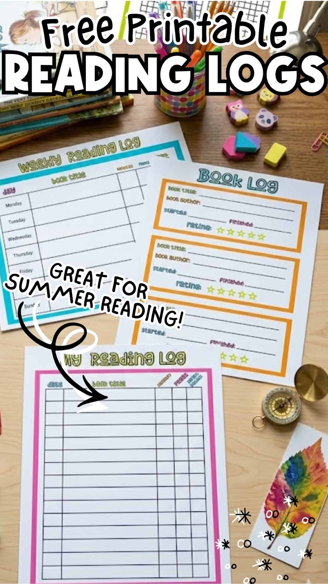 8 Free Printable Reading Logs | LL Home